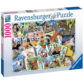 Ravensburger A Traveler's Animal Journey Jigsaw Puzzle 1000pc