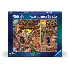 Ravensburger - Ludicrous Library Jigsaw Puzzle 500pc