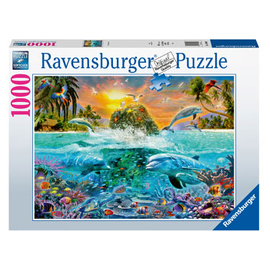 Ravensburger The Underwater Island Jigsaw Puzzle 1000pc