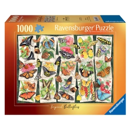 Ravensburger Tropical Butterflies Jigsaw Puzzle 1000pc