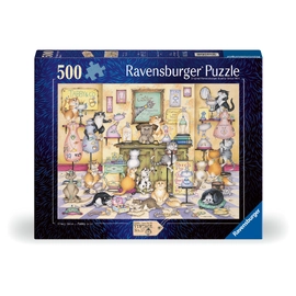 Ravensburger Crazy Cats Tabby & Co. Jigsaw Puzzle 500pc