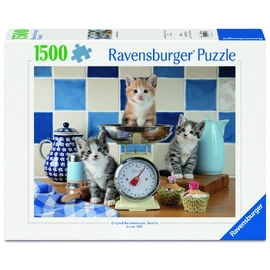 Ravensburger Kittens In The Kitchen Jigsaw Puzzle 1500pc