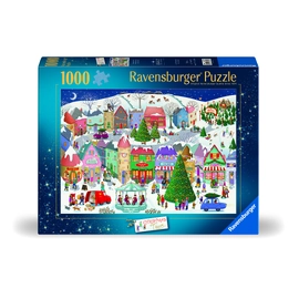 Ravensburger Christmas Town Jigsaw Puzzle 1000pc
