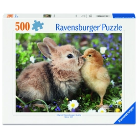 Ravensburger - Rabbit And Chick Jigsaw Puzzle 500pc