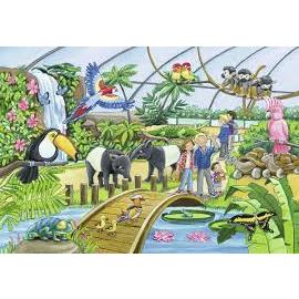 Ravensburger - Welcome To the Zoo Jigsaw Puzzle 2x24pc