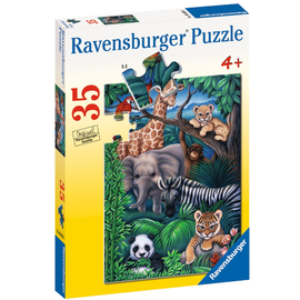 Ravensburger - Animal Kingdom Jigsaw Puzzle 35pc