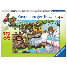 Ravensburger - Day at the Zoo 35pc Jigsaw Puzzle