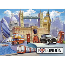Ravensburger - I Love London 100pc Jigsaw Puzzle