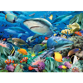 Ravensburger Reef of The Sharks 100pc Jigsaw Puzzle