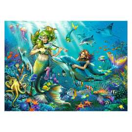 Ravensburger - Underwater Beauties Glitter Jigsaw Puzzle 100pc