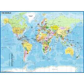 Ravensburger - Map of The World 200pc Jigsaw Puzzle