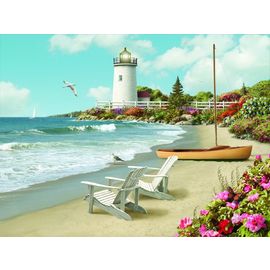 Ravensburger - Sunlit Shores Large Format Jigsaw Puzzle 300pc