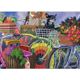 Ravensburger - Bicycle Group Large Format Jigsaw Puzzle 300pc