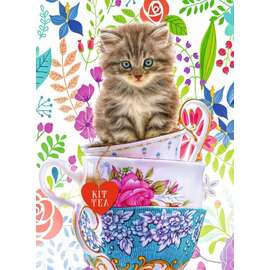 Ravensburger Kitten in a Cup Jigsaw Puzzle 500pc
