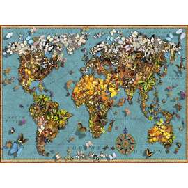 Ravensburger World of Butterflies Jigsaw Puzzle 500pc