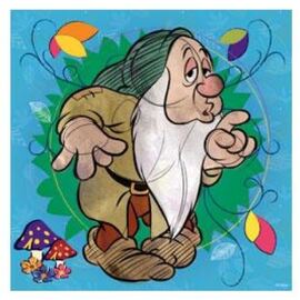 Ravensburger - Disney Sleepy Square Jigsaw Puzzle 500pc