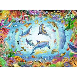 Ravensburger Cave Dive Jigsaw Puzzle 500pc
