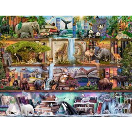 Ravensburger Wild Animal Kingdom by Aimee Stewart 2000pc Jigsaw Puzzle
