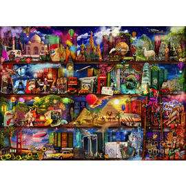 Ravensburger World Of Books by Aimee Stewart 2000pc Jigsaw Puzzle