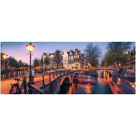 Ravensburger - Evening in Amsterdam 1000pc Jigsaw Puzzle