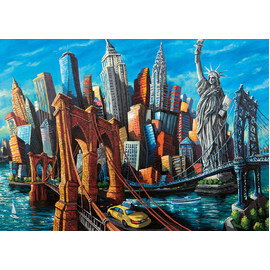 Ravensburger - Welcome to New York 1000pc Jigsaw Puzzle