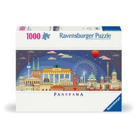 Ravensburger Panorama Berlin At Night Jigsaw Puzzle 1000pc