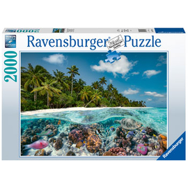 Ravensburger A Dive In The Maldives 2000pc Jigsaw Puzzle