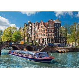 Ravensburger Canal Tour in Amsterdam Jigsaw Puzzle 1000pc