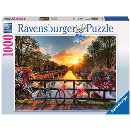 Ravensburger - Bicycles in Amsterdam 1000pc Jigsaw Puzzle