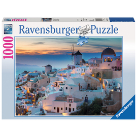 Ravensburger - Evening in Santorini 1000pc Jigsaw Puzzle