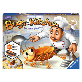 Ravensburger Bugs In The Kitchen Board Game with HEXBUG Nano