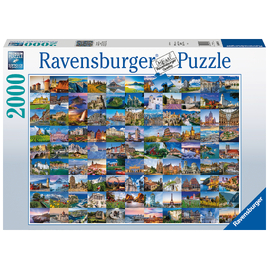 Ravensburger 99 Beautiful Places of Europe 2000pc Jigsaw Puzzle