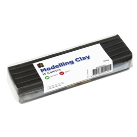 Educational Colours - Modelling Clay 500g Black