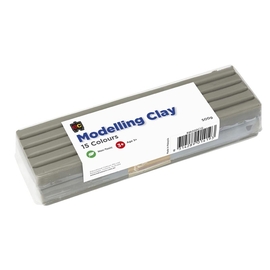 Educational Colours - Modelling Clay 500g Grey