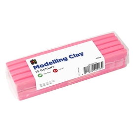 Educational Colours - Modelling Clay 500g Pink