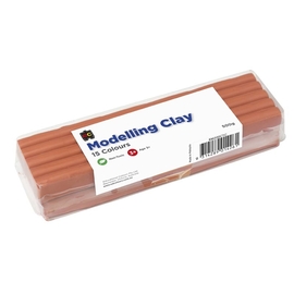 Educational Colours - Modelling Clay 500g Terracotta