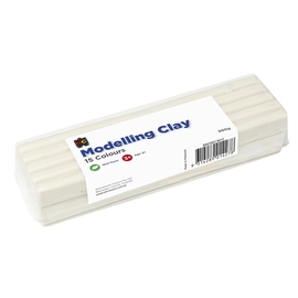 Educational Colours - Modelling Clay 500g White