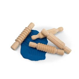 Educational Colours - Wooden Rolling Pin Set 4pc