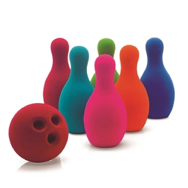 Rubbabu Bowling Set Small 14cm