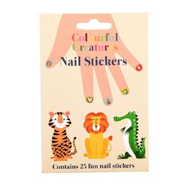 Colourful creatures - child nail stickers