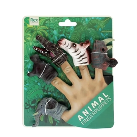Rex London Animal Finger Puppets - Animal