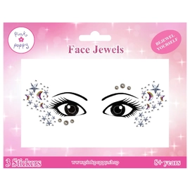 Romantics Midnight Face jewels