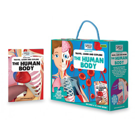 Sassi Junior | Travel, Learn & Explore the Human Body 200pc Jigsaw Puzzle