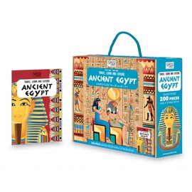 Sassi Junior | Travel, Learn & Explore Ancient Egypt Jigsaw Puzzle 205pc