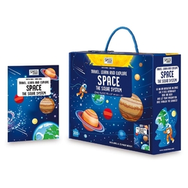 Sassi Junior | Travel, Learn & Explore Space Jigsaw Puzzle 205pc