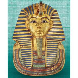 Sassi Junior | Art Treasures - The Mask of Tutankhamun Puzzle and Book Set