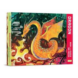 Sassi Book and Puzzle - Dragon 100 pcs