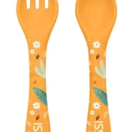 Sassi Silicone Cutlery Set - Chompy The Lion
