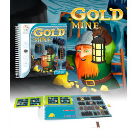 SmartGames Gold Mine Magnetic Travel Game