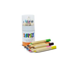 Shapeeze Colour Pencils Pot | 10 Mini Colour Pencils Set